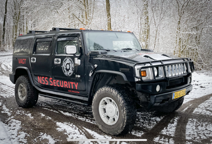 Read more about the article Ny Hummer i vognparken skal trække NSS gaffeltrucks